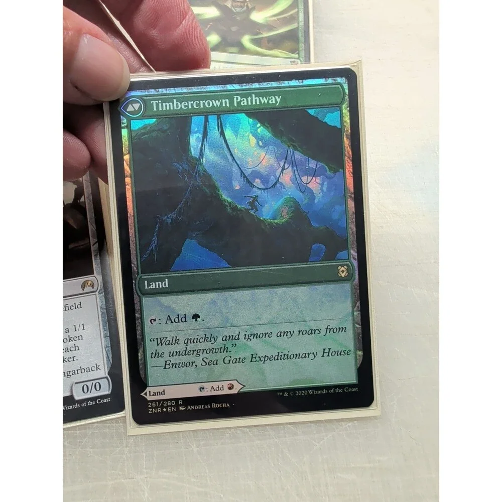 ​MTG Lot of 12: 3x Hardened Scales Hangarback Walker Timbercrown Pathway & More